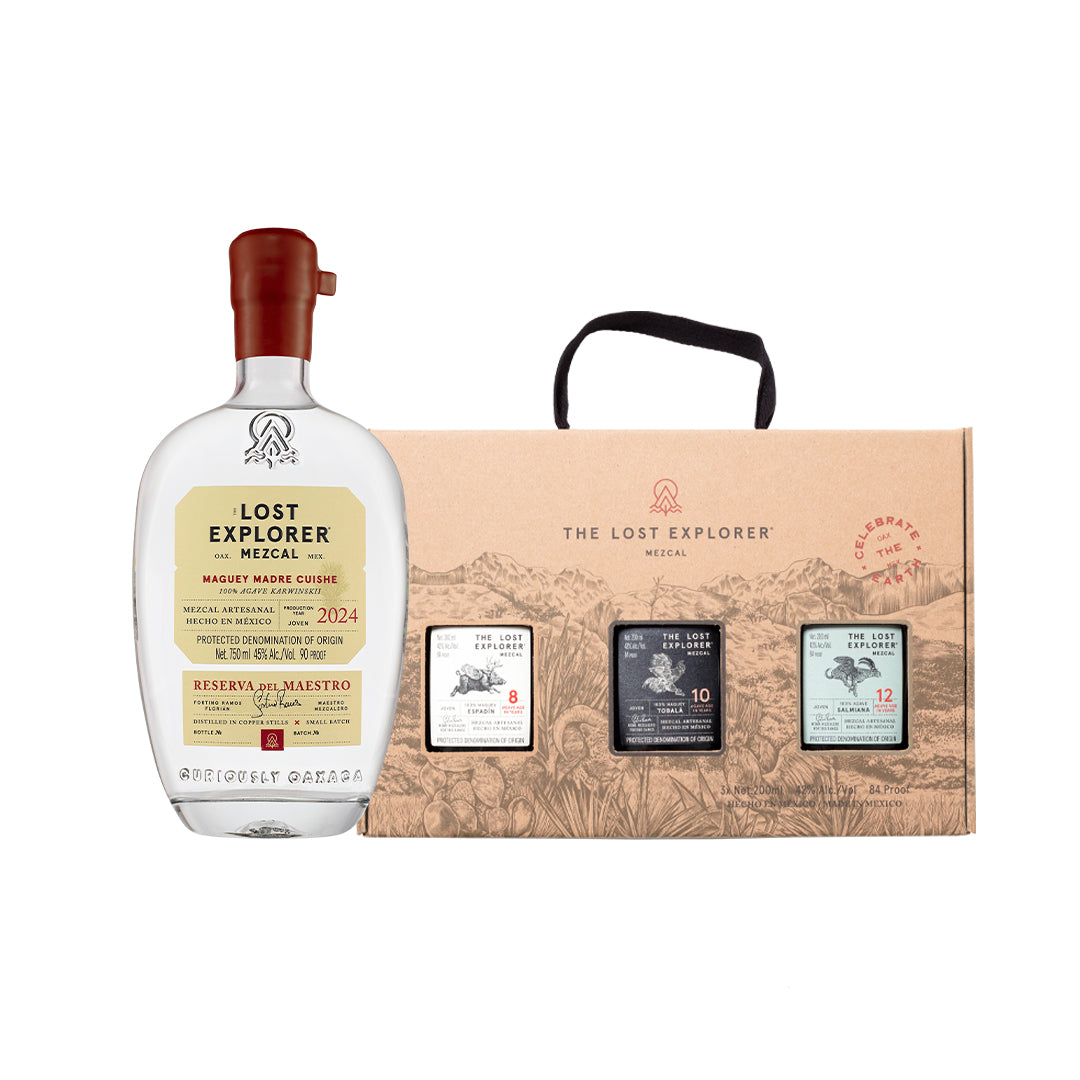 Heritage Mezcal Duo: Trilogy + Reserva del Maestro Madre Cuishe